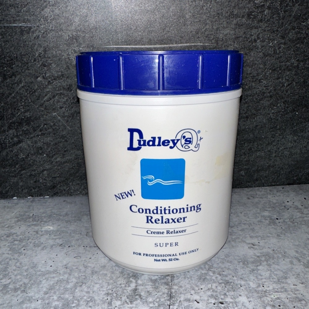 Dudley Permanent Creme Relaxer Super Straightens And Texturizes 52 oz